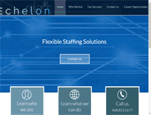 Tablet Screenshot of echelonit.com